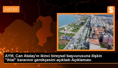 AYM, Can Atalay’ın haklarının ihlal edildiğine karar verdi
