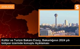 Kültür ve Turizm Bakanı Ersoy, Bakanlığının 2024 yılı bütçesi üzerinde konuştu Açıklaması