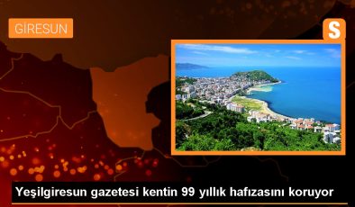 Giresun’da 99 Yıldır Faaliyet Gösteren Yeşilgiresun Gazetesi Tarih Arşivini Dijitalleştiriyor