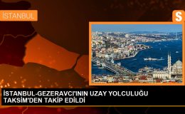 Türkiye’nin İlk Astronotu Alper Gezeravcı’nın Uzay Yolculuğu Taksim’den Takip Edildi